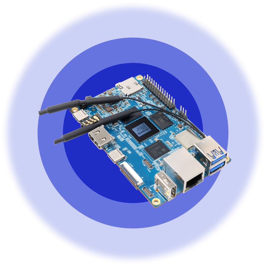  Orange Pi 5 PCIe Wi-Fi6, BT5.0 Module, Support BLE, Wi