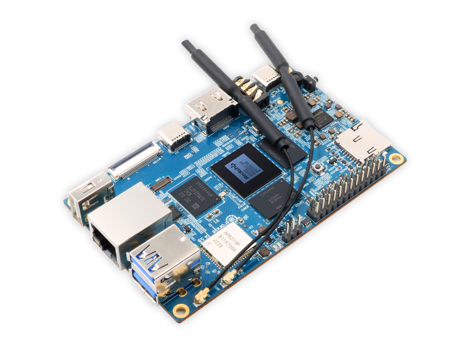  Orange Pi 5 PCIe Wi-Fi6, BT5.0 Module, Support BLE, Wi